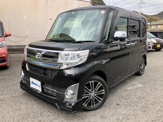 タント(ダイハツ) カスタムＲＳ　社外ＳＤナビ　フルセグＴＶ　バックカメラ　ＥＴＣ　純正１５インチアルミホイール　禁煙車 中古車画像