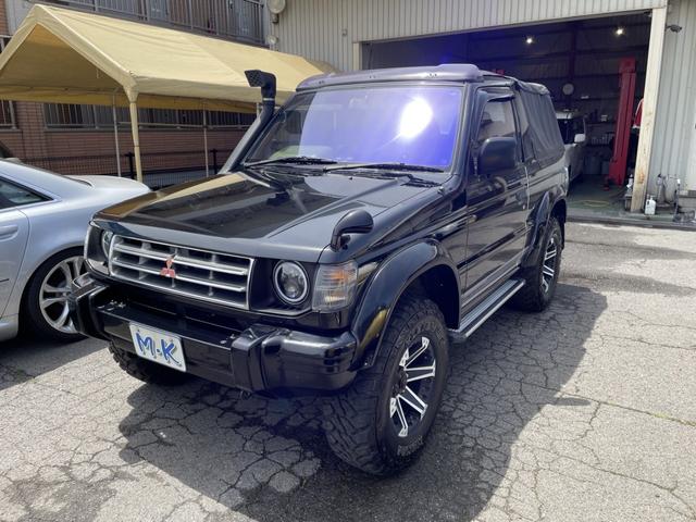 パジェロ(三菱) ＶＳ　Ｊトップ　１ナンバー登録車　Ｖ６　３０００ｃｃ　５速マニュアルミッション　レカロシート 中古車画像