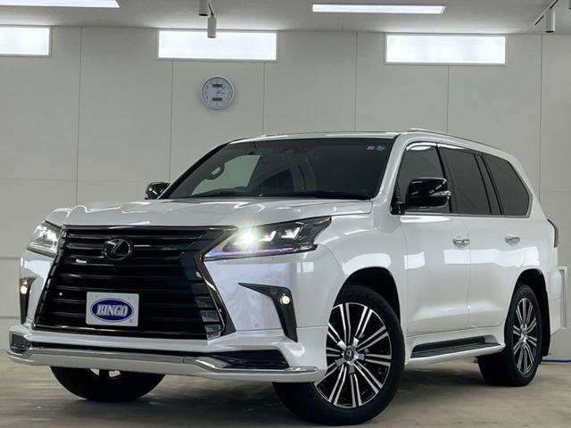 ＬＸ ＬＸ５７０ブラックシークエンス　モデリスタ　全方位　ドラレコ　セキュリティ付き　コーティング施工済み　カーフィルム　純正２１インチ　禁煙車（1枚目）