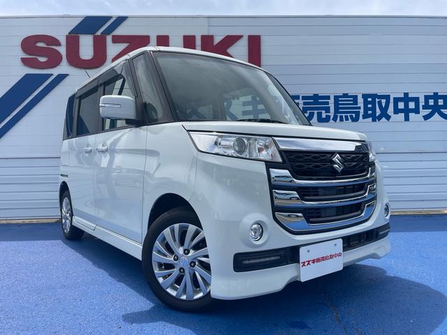 スズキ スペーシアカスタムＺ ベースグレード　ワンオーナー　禁煙車　４ＷＤ