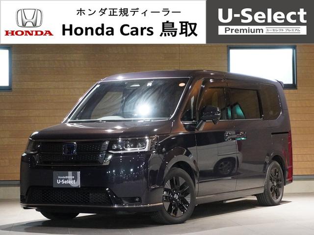 ステップワゴン(ホンダ) ｅ：ＨＥＶスパーダ　ナビ　バックカメラ　前後ドライブレコーダー　両側電動スライドドア　障害物センサー　パドルシフト　アダプティブクルーズコントロール　シートヒーター　リアオートエアコン　オートサイドステップ　スマートキー 中古車画像