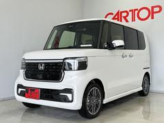 ホンダ　Ｎ−ＢＯＸカスタム　ターボ　新車未登録車　ホンダセンシング　両側Ｐスライド