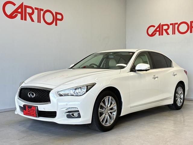 スカイライン(日産) ２００ＧＴ−ｔタイプＰ　１オーナー／禁煙車　純正ナビ　フルセグ　アラウンドビューモニター　ＥＴＣ　ベージュレザーシート　前席シートヒーター　ドライブレコーダー　エマブレ　パワーシート 中古車画像