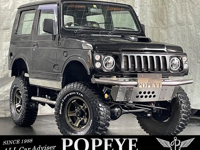 スズキ ジムニー 黒 リフトアップ スズキ ジムニー 黒 リフトアップ