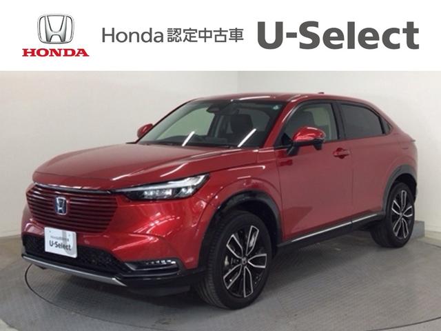 ヴェゼル(ホンダ) ｅ：ＨＥＶＺ　ＬＥＤ・フルセグ・メモリナビ・バックカメラ・純正ＡＷ・ホンダＣＯＮＮＥＣＴ　衝突回避支援ブレーキ機能　１オナ　スマキ　Ｐトランク　フルオートエアコン　Ｄレコ　エアバッグ　両席エアバック　Ｒカメ　ソナー 中古車画像