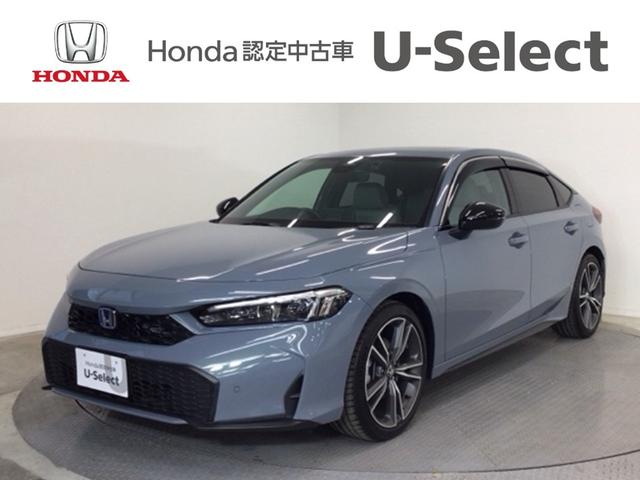 シビック(ホンダ) ｅ：ＨＥＶＥＸ　デモカーＵＰ・ディスプレイオーディオ・ホンダＣＯＮＮＥＣＴ・電動サンルーフ　衝突被害軽減ブレーキ　Ｂカメラ　シートヒーター　ＥＴＣ　ワンオーナー　フルセグ　ＬＥＤヘッドライト　サイドカーテンエアバック 中古車画像