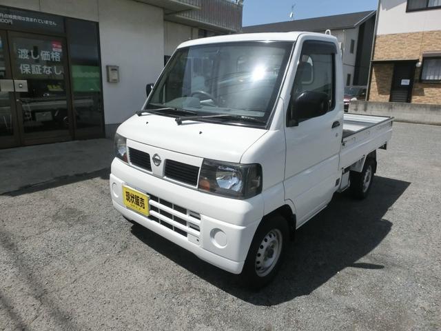 クリッパートラック(日産) ＤＸ　パワステ　エアコン　オートマ　エアバック　禁煙車　３方開 中古車画像