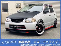 スズキ　アルト　５ＭＴ　Dampers　フルバケ　オーバーフェンダー