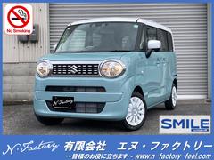 スズキ　ワゴンＲスマイル　ハイブリッドＳ　届出済未使用車　禁煙車　全方位モニターナビ