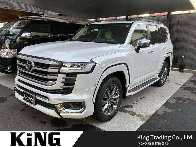 ランドクルーザー(トヨタ) ＺＸ　ワンオーナー　サンルーフ　モデリスタフルエアロ　ベージュ内装　リアエンター　ＪＢＬサウンド　マルチテレインモニター　クールＢＯＸ　空気圧センサー　セーフティセンス 中古車画像