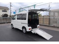 ダイハツ　アトレーワゴン　車いすスロープ車　ＳＡ３　リヤシート付き　ＡＢＳ