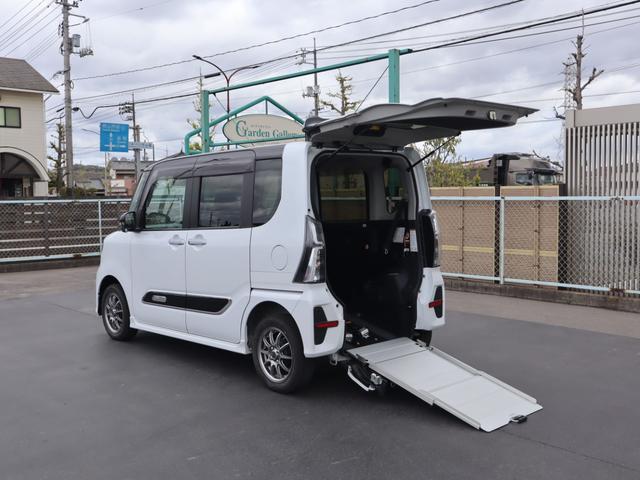 タント(ダイハツ) カスタムＲＳ　スタイルセレクション　車いすスロープ車　ＡＢＳ、運転席・助手席・サイド・カーテンエアバ 中古車画像