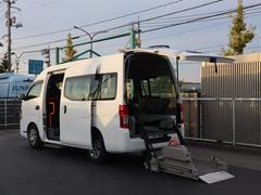 NV350キャラバンバン 車いすリフト車 車いす1+1名仕様 車いすリフト車 車いす1+1名仕様 ABS 運転席・助手席エアバッグ キーレス 衝突被害軽減ブレーキ CD,アラウンドビューモニター(ルームミラー内) リヤクーラー リヤヒーター 中古車画像