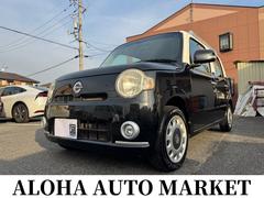 ミラココア ココアプラスX スマートキー タイミングチェーン ルーフレール ルーフペイントホワイト フォグランプ CD 中古車画像