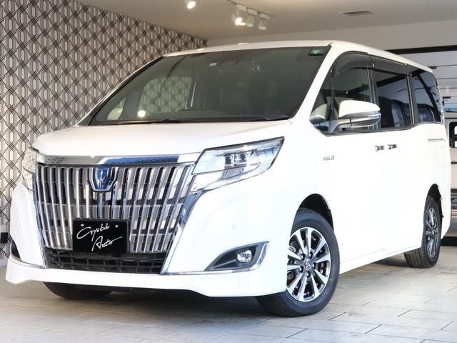 ハイブリッドGi 純正10型SDナビ フルセグTV バックモニター 純正12.1型後席モニター 両側パワースライドドア ブラックレザーシート LEDヘッドライト ウッドコンビハンドル 7人乗り ETC 純正アルミ(1枚目)