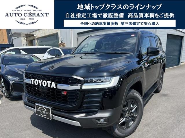 ランドクルーザー（トヨタ）ＧＲスポーツ　４ＷＤ　ドライブレコーダー　全周囲カメラ　クリアランスソナー　オートクルーズコントロール　レーンアシスト　パワーシート　自動駐車システム　衝突被害軽減システム　サンルーフ　ナビ 中古車画像