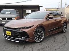 クラウンクロスオーバー Gアドバンスド・レザーパッケージ 純正ナビ フルセグ 全方位カメラ モデリスタエアロ デジタルインナーミラー 黒革シート 置くだけ充電 パワーバックドア ETC2.0 スマートキー×2 中古車画像