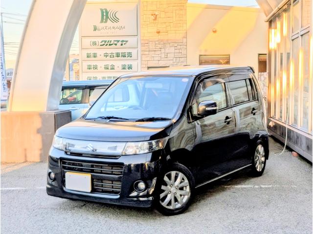 ワゴンＲスティングレー(スズキ) リミテッド　ナビ／テレビ／フルセグ／ＣＤ／ＤＶＤ／ＥＴＣ／ディスチャージライト／オゾン除菌脱臭クリーン済み／ 中古車画像