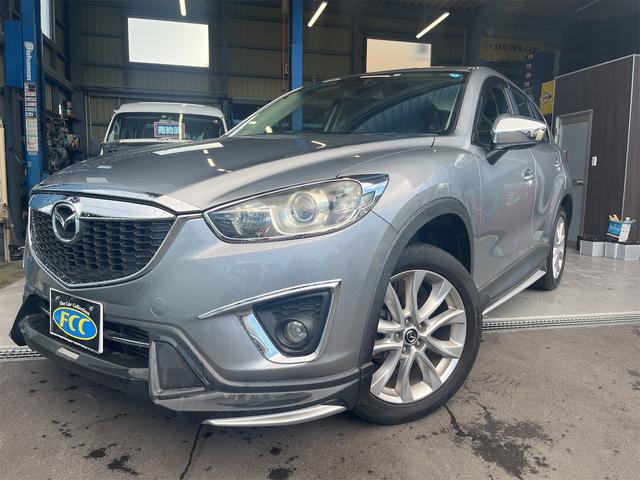 マツダ ＣＸ－５ ＸＤ　Ｌパッケージ　禁煙車　ディ－ゼルターボ　ＲＶＭ　衝突被害軽減装置　メモリ－ナビＴＶＢＴ　サイド／後カメラ　スマ－トキー２個　革シ－ト　シ－トヒ－タ－　オートクルーズ　フルオートＡＣ　ＥＴＣ　ｉ－ＳＴＯＰ