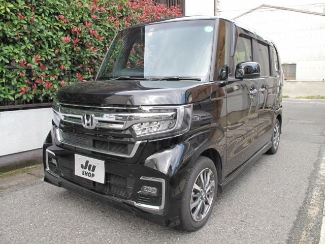 Ｎ−ＢＯＸカスタム(ホンダ) Ｌ　純正８インチナビフルセグＴＶ　ＶＸＵ−２２７ＮＢｉ　バックカメラ　ドラレコ　左側パワースライドドア　ＬＥＤヘッドライト　ホンダセンシング　ビルトインＥＴＣ　フロント席シートヒーター　禁煙車 中古車画像