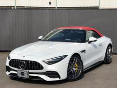 メルセデスＡＭＧ　ＳＬ　ＳＬ４３　赤幌　黒革シート　左ハンドル