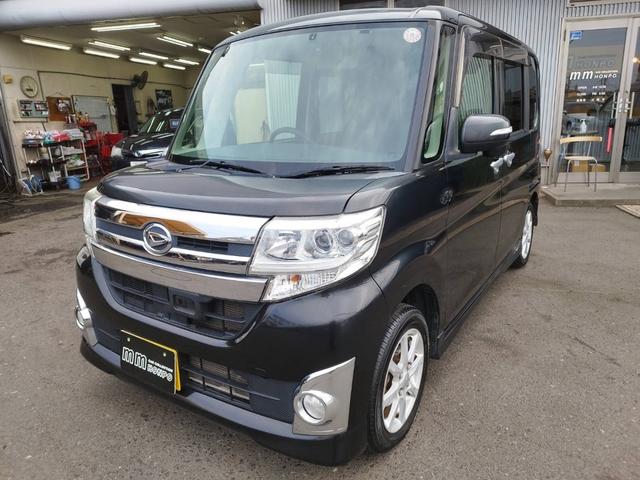 タント(ダイハツ) カスタムＸ　ＳＡ　ドライブレコーダー　両側スライド・片側電動　ＴＶ　衝突被害軽減システム　ＬＥＤヘッドランプ　スマートキー　アイドリングストップ　ベンチシート　ＣＶＴ　盗難防止システム　ＡＢＳ　ＥＳＣ　アルミホイール 中古車画像