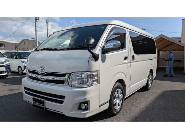 ハイエースワゴン(トヨタ) ＧＬ　ドライブレコーダー　ＥＴＣ　ナビ　ＴＶ　電動スライドドア　電動格納ミラー　後席モニター　ＡＴ　盗難防止システム　衝突安全ボディ　ＡＢＳ　エアコン　パワーステアリング　パワーウィンドウ 中古車画像