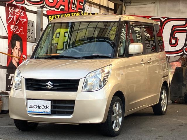 パレット(スズキ) Ｘ　両側スライド・片側電動　スマートキー　電動格納ミラー　ベンチシート　ＡＴ　盗難防止システム　ＡＢＳ　ＣＤ　カセット　アルミホイール　衝突安全ボディ　エアコン　パワーステアリング　パワーウィンドウ 中古車画像