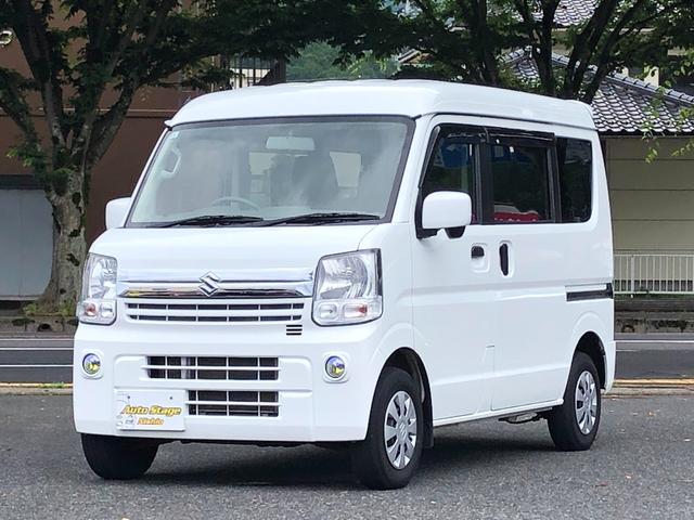 エブリイ(スズキ) ジョインターボ　４ＷＤ　５速ＭＴ　キーレスエントリー　電動格納ミラー　盗難防止システム　ＡＢＳ　エアコン　パワーステアリング　パワーウィンドウ　運転席エアバッグ　助手席エアバッグ　ＣＤ　両面スライドドア 中古車画像
