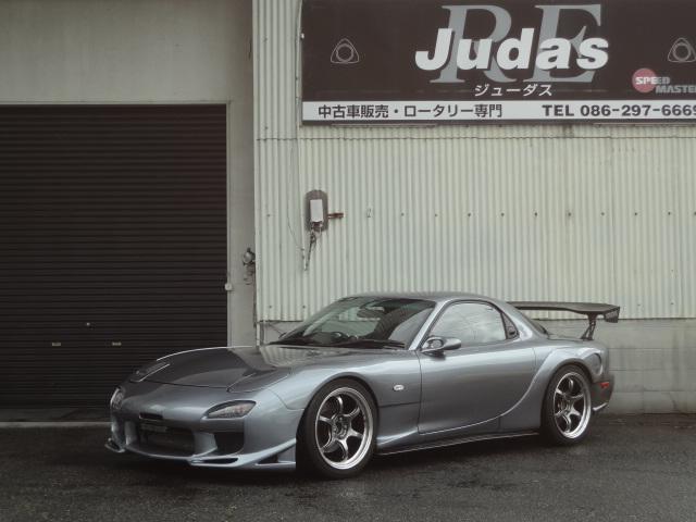 マツダ ｒｘ ７タイプｒｓの中古車 車体価格427万円 1999 平成11 年式 走行19 5万キロ 車体色ガンｍ 岡山県岡山市東区楢原５１４ １ ｊｕｄａｓ ジューダス ロータリー専門店の在庫 グーネット中古車