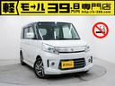 スズキ スペーシアカスタム ＴＳ　禁煙車　ターボ　純正ナビ　地デ...