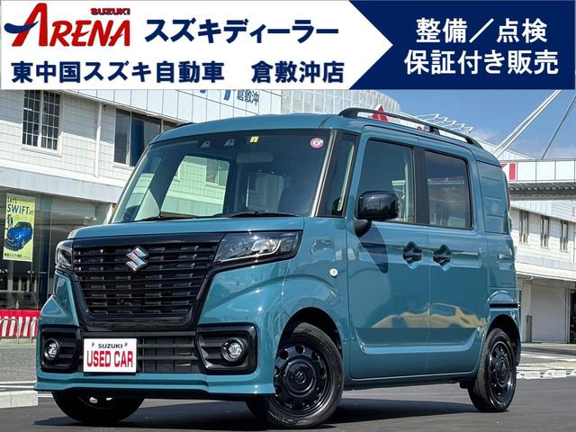 スズキ スペーシアベース ＸＦ　禁煙車　全方位カメラパッケージ装着車　アダプティブクルーズコントロール　デュアルカメラブレーキサポート　後退時ブレーキサポート　後席右側ワンアクションパワースライドドア　ＬＥＤヘッドランプ