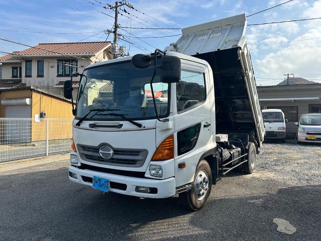 ３．５ｔ積み３転ダンプ　右電動アオリ バックカメラ　ＥＴＣ・検査付きすぐ乗れます。