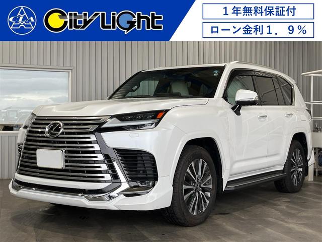 ＬＸ ＬＸ６００　１年保証付・ローン１．９％・禁煙車・１オーナー・マークレビンソン・リヤエンターテイメント・ムーンルーフ・モデリスタ・寒冷地仕様・７人乗り・レクサスセーフティ＋・クールボックス・指紋認証スタートスイッチ