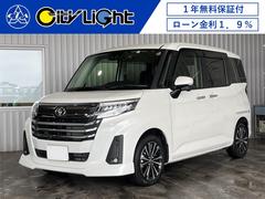 トヨタ　ルーミー　カスタムＧ−Ｔ　１年保証付　禁煙車　ナビ