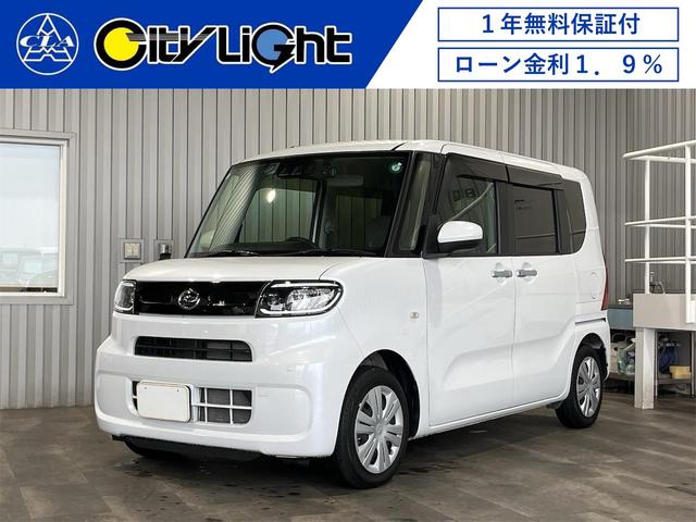 ダイハツ タント Ｘ　１年保証付　ローン１．９％　禁煙車