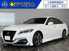 トヨタ　クラウンハイブリッド　ＲＳアドバンス　１年保証付　ローン１．９％　禁煙車