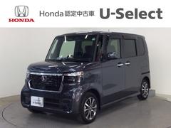 N-BOXカスタム ベースグレード デモカーUP・LED・フルセグ・メモリナビ・純正AW・ホンダCONNECT USB接続 CMBS Dレコ 1オーナー ベンチシート オートエアコン スマートキ 盗難防止装置 クルコン ETC ESC 中古車画像