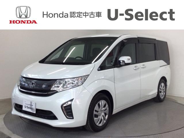 ステップワゴン(ホンダ) Ｇホンダセンシング　ＨＩＤ・フルセグ・メモリナビ・ＤＶＤ・バックカメラ・両側電動ドア・ＥＴＣ　ウォークスルー　ワンオーナー車　スマ−トキ−　クルコン　アイスト　３列シート　パワーウインドウ　イモビ　Ｒカメラ　ＶＳＡ 中古車画像