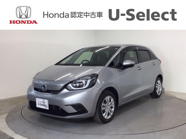 フィット(ホンダ) ｅ：ＨＥＶホーム　ＬＥＤ・フルセグ・メモリナビ・バックカメラ・ホンダＣＯＮＮＥＣＴ・ＥＴＣ　前後誤発進抑制機能　クリソナ　助手席エアバッグ　運転席エアバッグ　アイドリングストップ　ＬＥＤライト　ＵＳＢ接続　ＡＢＳ 中古車画像