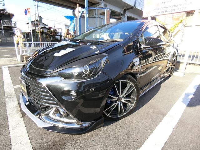トヨタ アクア G G's 1オーナー エアロパーツの中古車|グーネット