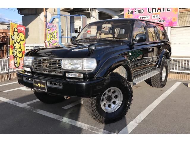 トヨタ ランドクルーザー80 VXリミテッド 3ナンバー 黒全塗