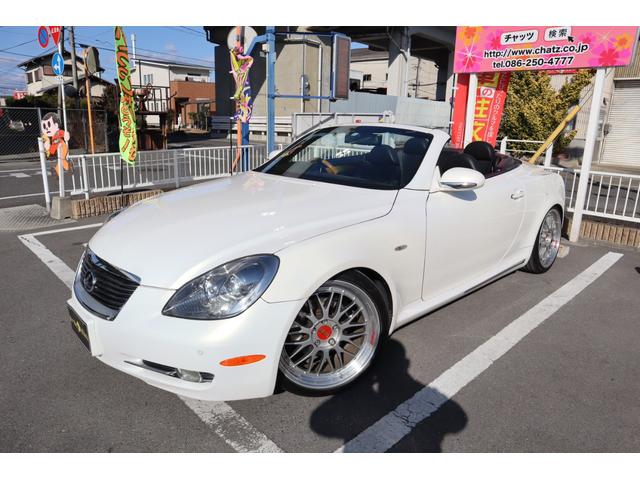 レクサス ＳＣ ＳＣ４３０　電動オープン　エアロ　ＢＢＳ１９ＡＷ