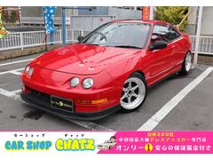 ホンダ　インテグラ　Ｓｉ　同色赤全塗装　ＶＴＥＣ　５ＭＴ