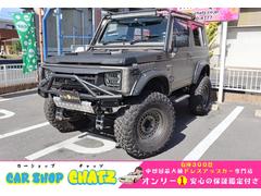 スズキ　ジムニー　ワイルドウインドリミテッド　５ＭＴターボ４ＷＤ　Ｆ６リビルト新品ＥＧ　グリルガード