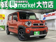 ハスラー ハイブリッドX 全方位モニター付きメモリーナビ デュアルカメラブレーキサポート コーナーセンサー アイドリングストップ オートエアコン 前席シートヒーター LEDヘッドライト プッシュスタート 純正アルミ ETC付き 中古車画像