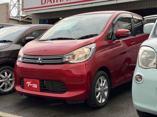 ｅＫワゴン(三菱) Ｇ　バックカメラ　スマートキー　アイドリングストップ　電動格納ミラー　ベンチシート　ＣＶＴ　盗難防止システム　ＡＢＳ　ＣＤ　ミュージックプレイヤー接続可　アルミホイール　衝突安全ボディ　エアコン 中古車画像