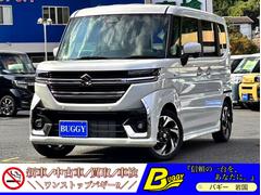 スペーシアカスタム ハイブリッドXS 新車保証 走行4Km 衝突回避支援システム 両側電動スライドドア ヘッドアップディスプレイ 電動パーキングブレーキ LEDヘッドライト ハイビームアシスト アダプティブクルーズコントロール 中古車画像