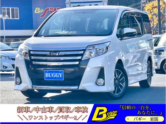 ノア(トヨタ) Ｓｉ　６か月保証　ワンオーナー　８人乗り　ナビ　バックカメラ　ＥＴＣ　１６インチ純正アルミホイール　左側電動スライドドア　オートライト　電動格納式ドアミラー　プッシュ式スタート　アイドリングストップ 中古車画像