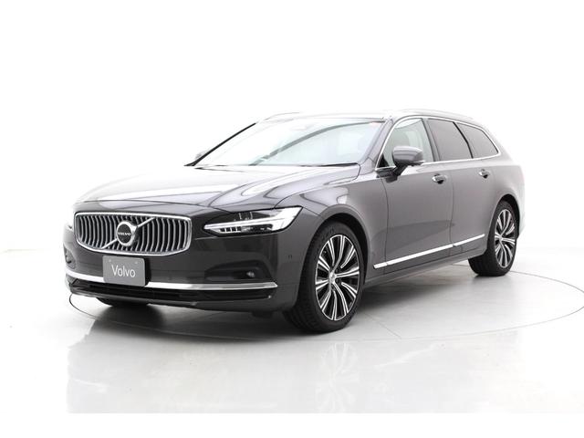 Ｖ９０ Ｂ６　ＡＷＤ　インスクリプション　４ＷＤ　ＥＴＣ　全周囲カメラ　ナビ　クリアランスソナー　オートクルーズコントロール　レーンアシスト　衝突被害軽減システム　アルミホイール　ＬＥＤヘッドランプ　サンルーフ　パワーシート　革シート（1枚目）